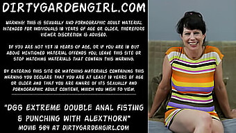 Alexthorn Rejoint Dirtygardengirl Pour Une Aventure De Fist Anal Double Extrême