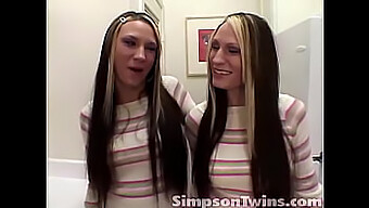 Simpson Twins' Sensual Kitchen Play With Fingers