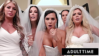 Milf Bride Dominates Wedding Planner In Insane Bdsm Video