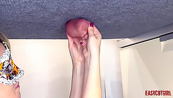 Milf Bitch Annycandy Gets Her Testicles Stretched And Ballbusted