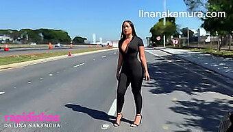 Le Gros Cul De Lina Nakamura Se Fait Baiser Sur L'Autoroute Par Un Chauffeur De Camion Excité